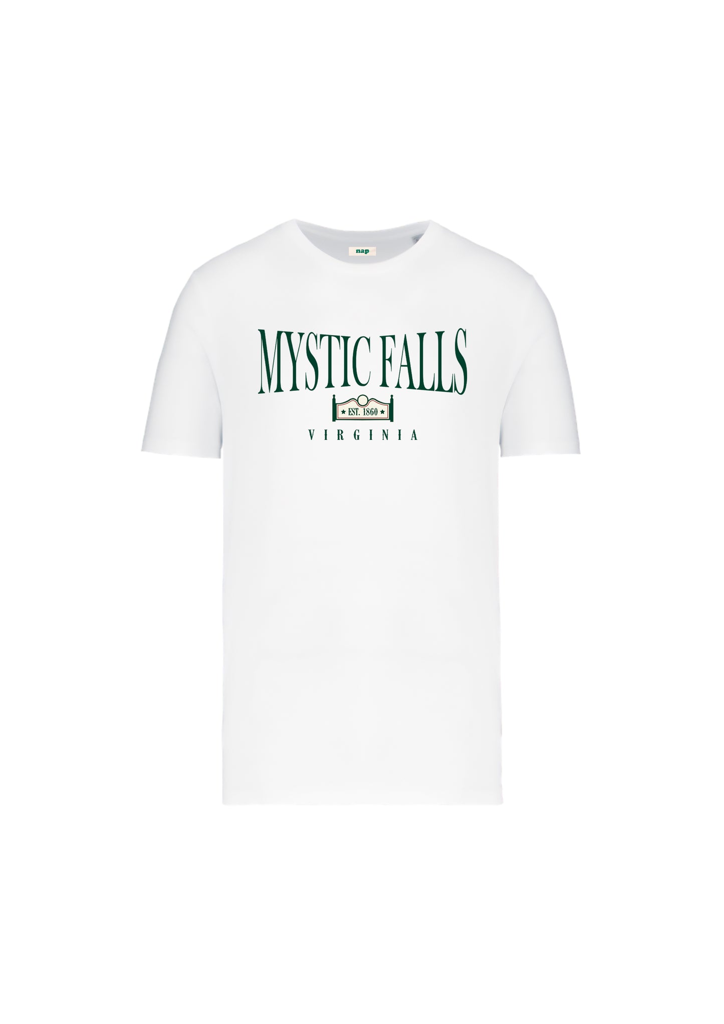 Camiseta estándar Mystic Falls The Vampire Diaries estampada