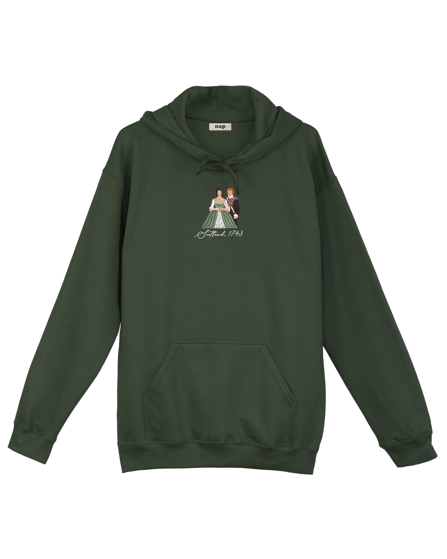 Sudadera estándar Jamie y Claire Outlander bordada