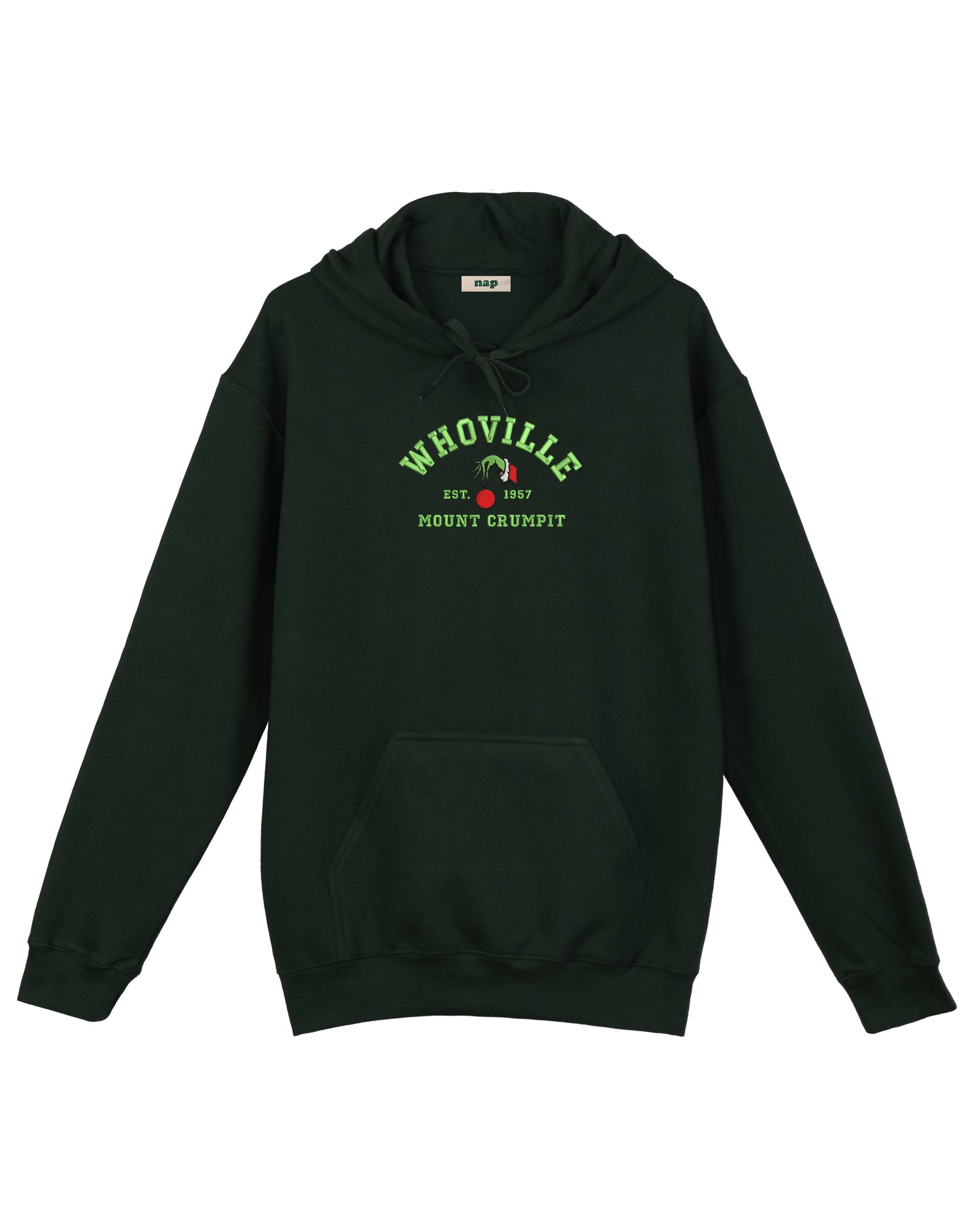 Whoville Grinch Embroidered Standard Sweatshirt