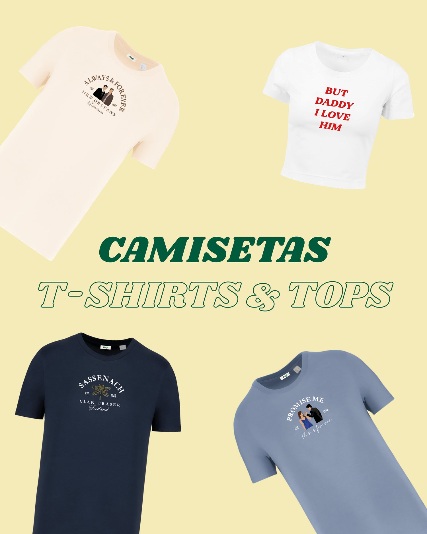 Todas las camisetas