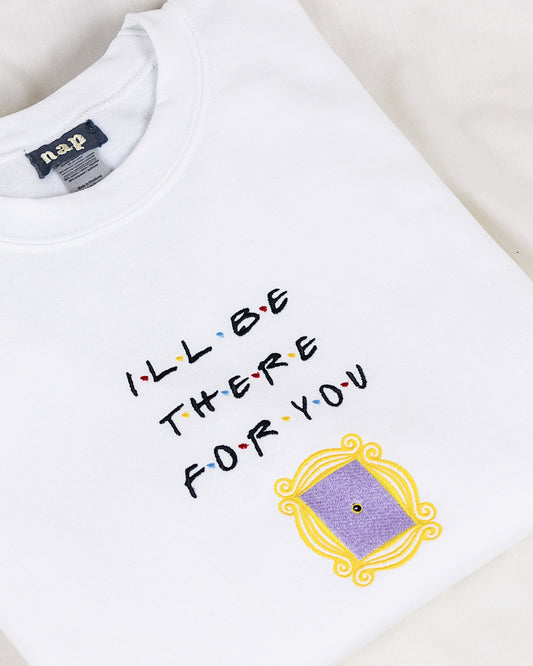 Sudadera estándar Friends Mirilla I'll Be There For You bordada