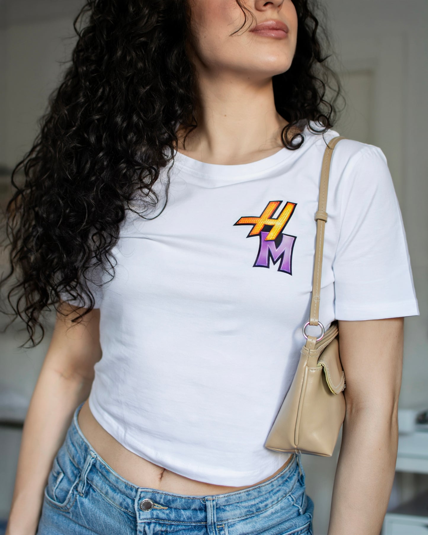 T-shirt court imprimé « Mais papa, je l'aime » Harry Styles 