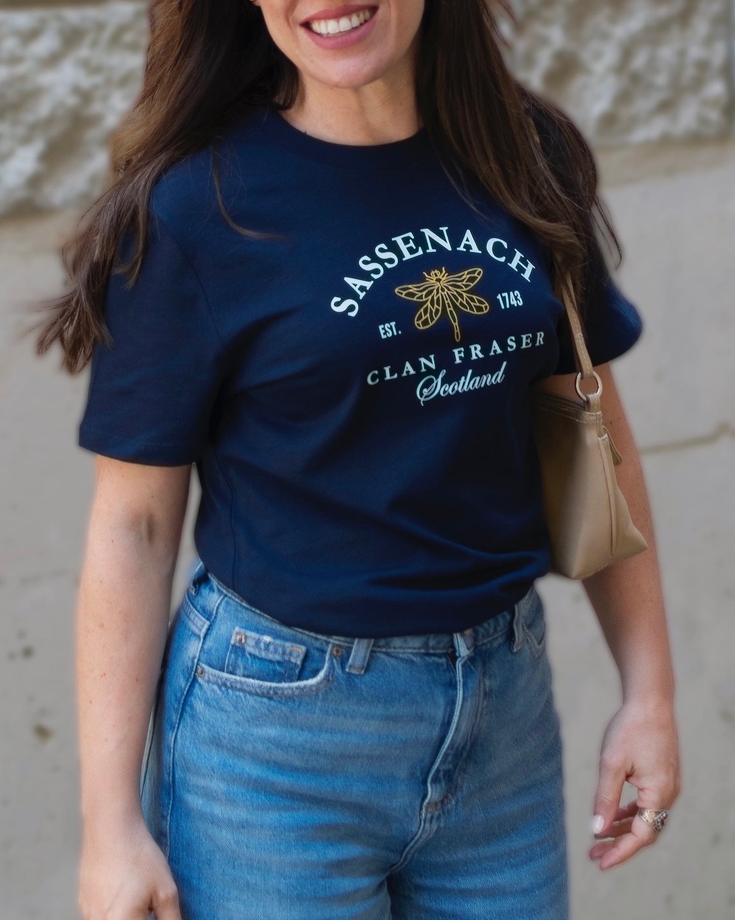 Camiseta estándar Sassenach Outlander estampada