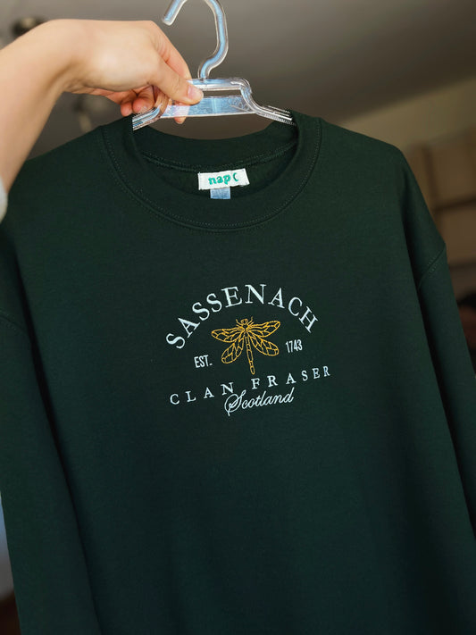 Sudadera estándar Sassenach Outlander bordada