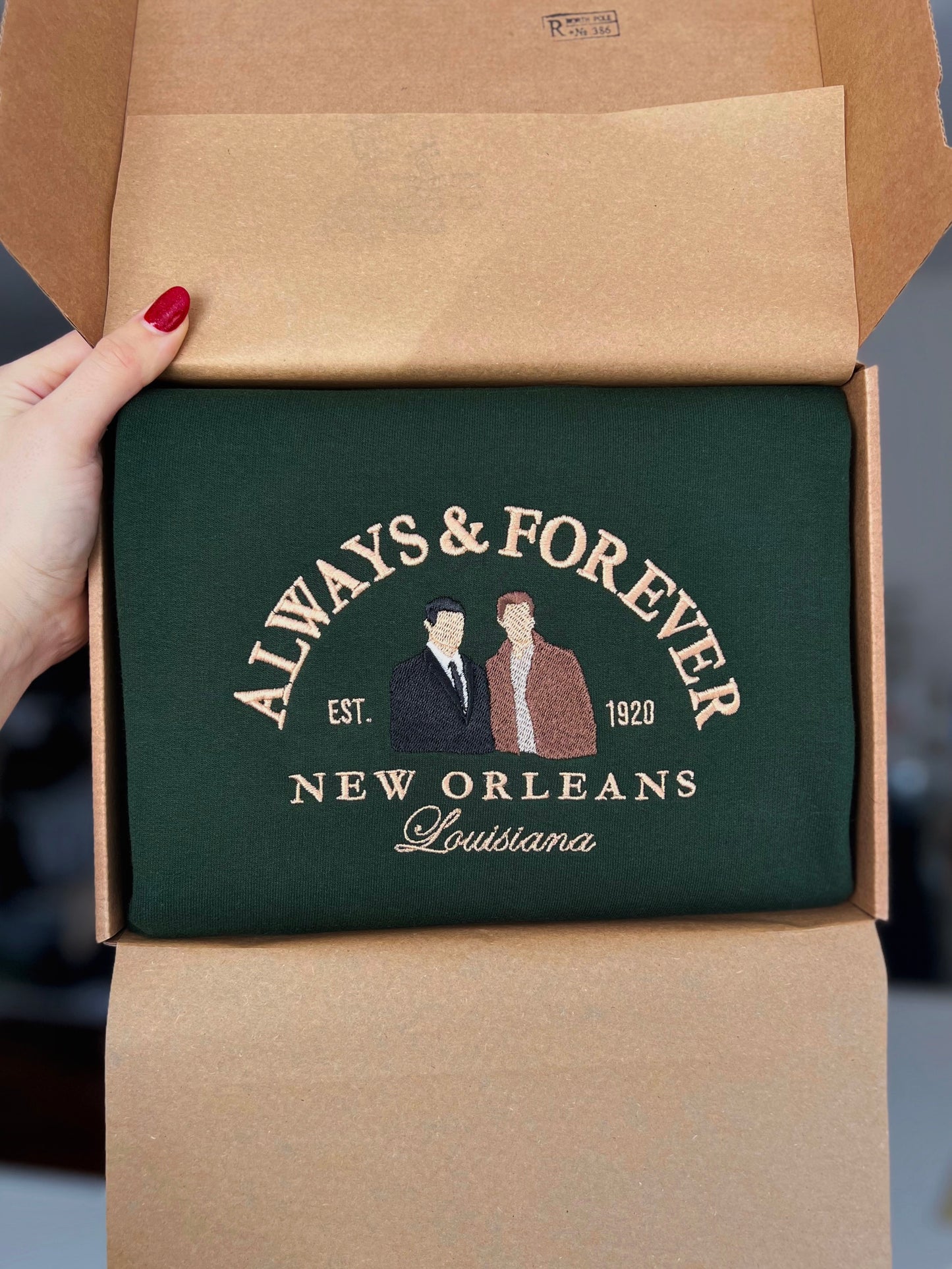 Sudadera estándar Always and Forever The Originals bordada