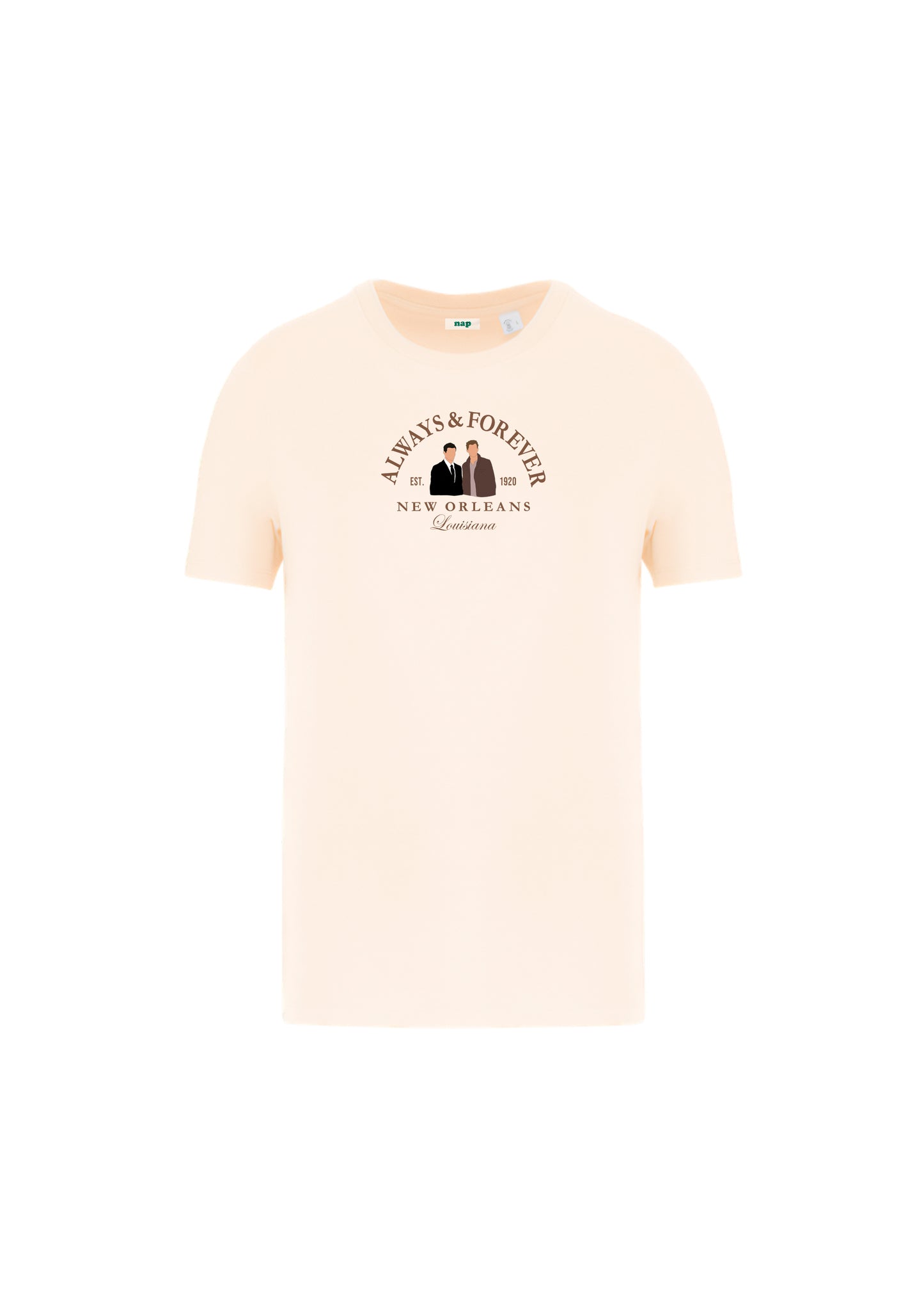 Camiseta estándar Always and Forever estampada