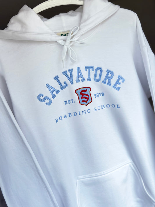 Sudadera estándar Salvatore Boarding School The Vampire Diaries bordada
