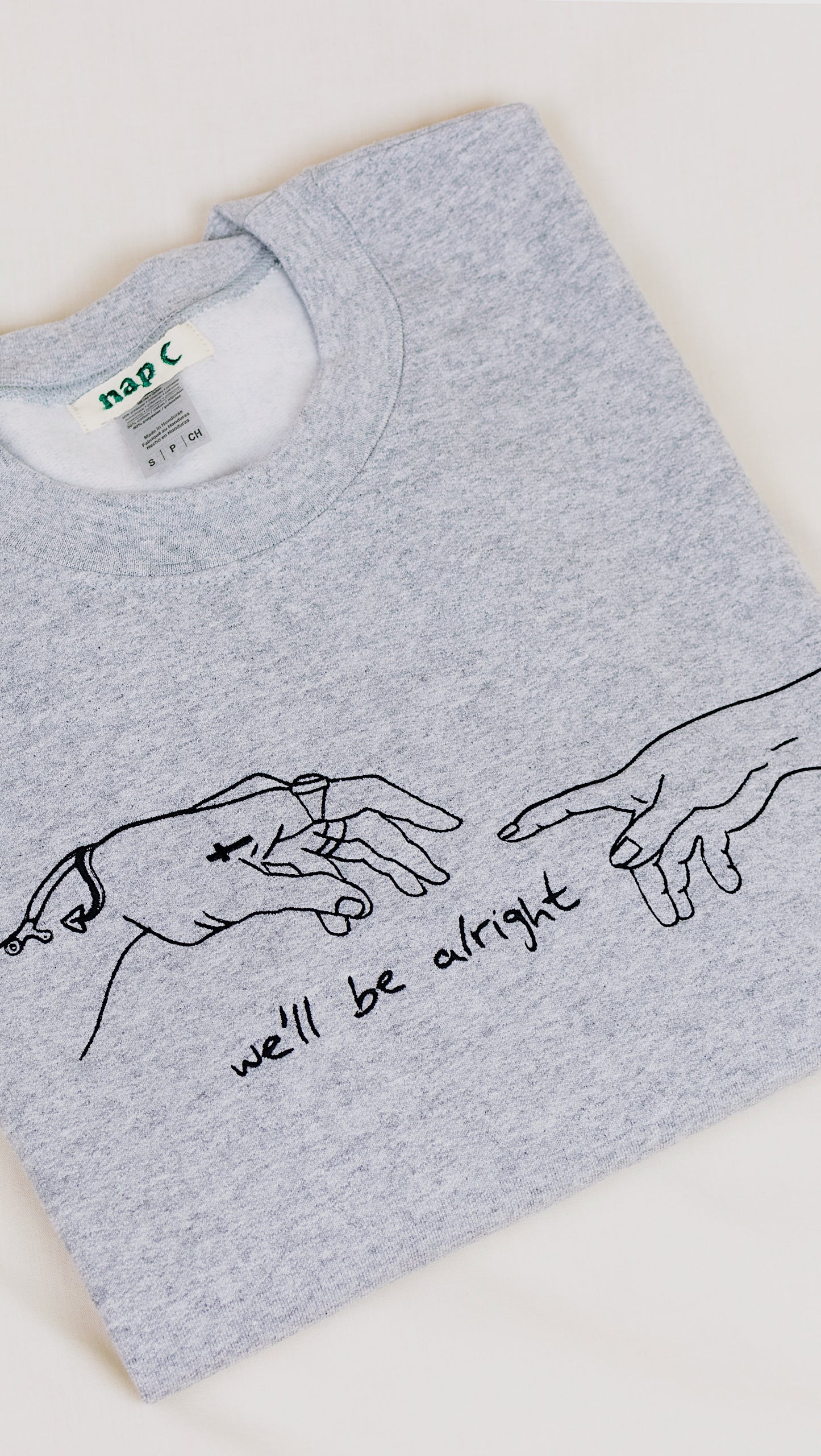 Sudadera estándar We'll be alright Harry Styles bordada