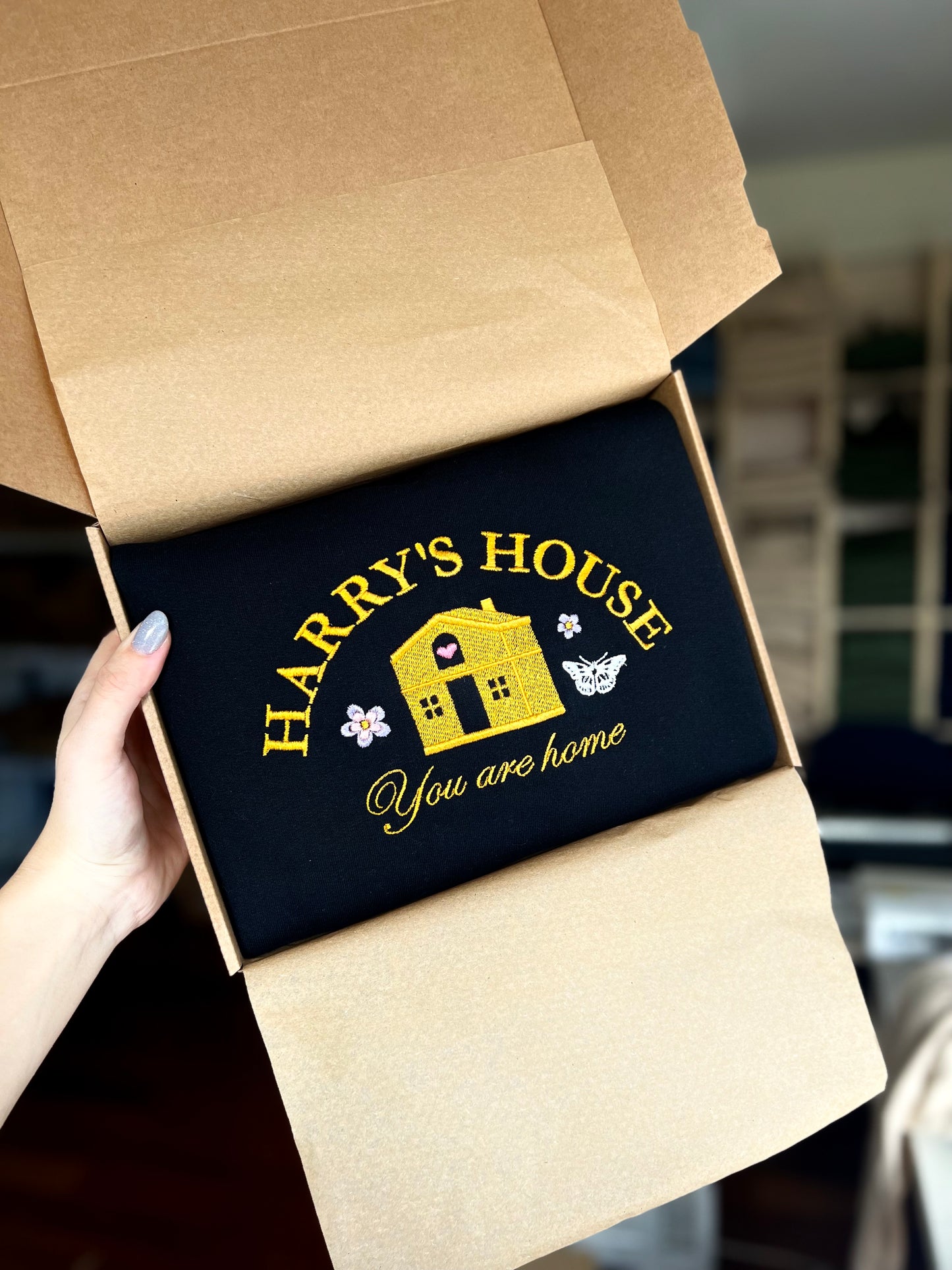 Sudadera estándar Harry's House Harry Styles bordada