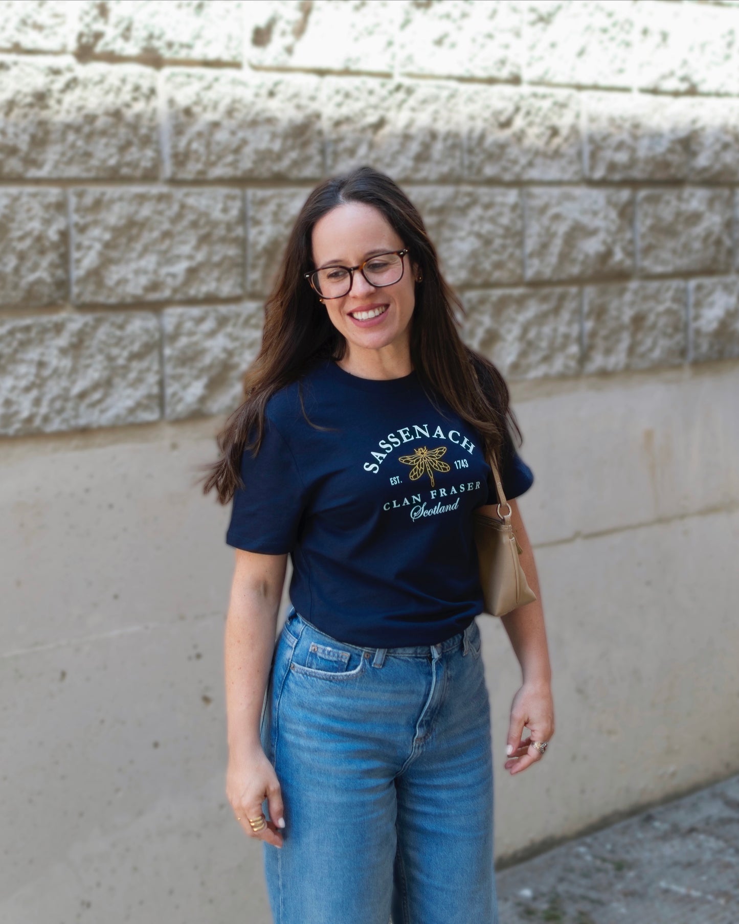 Camiseta estándar Sassenach Outlander estampada