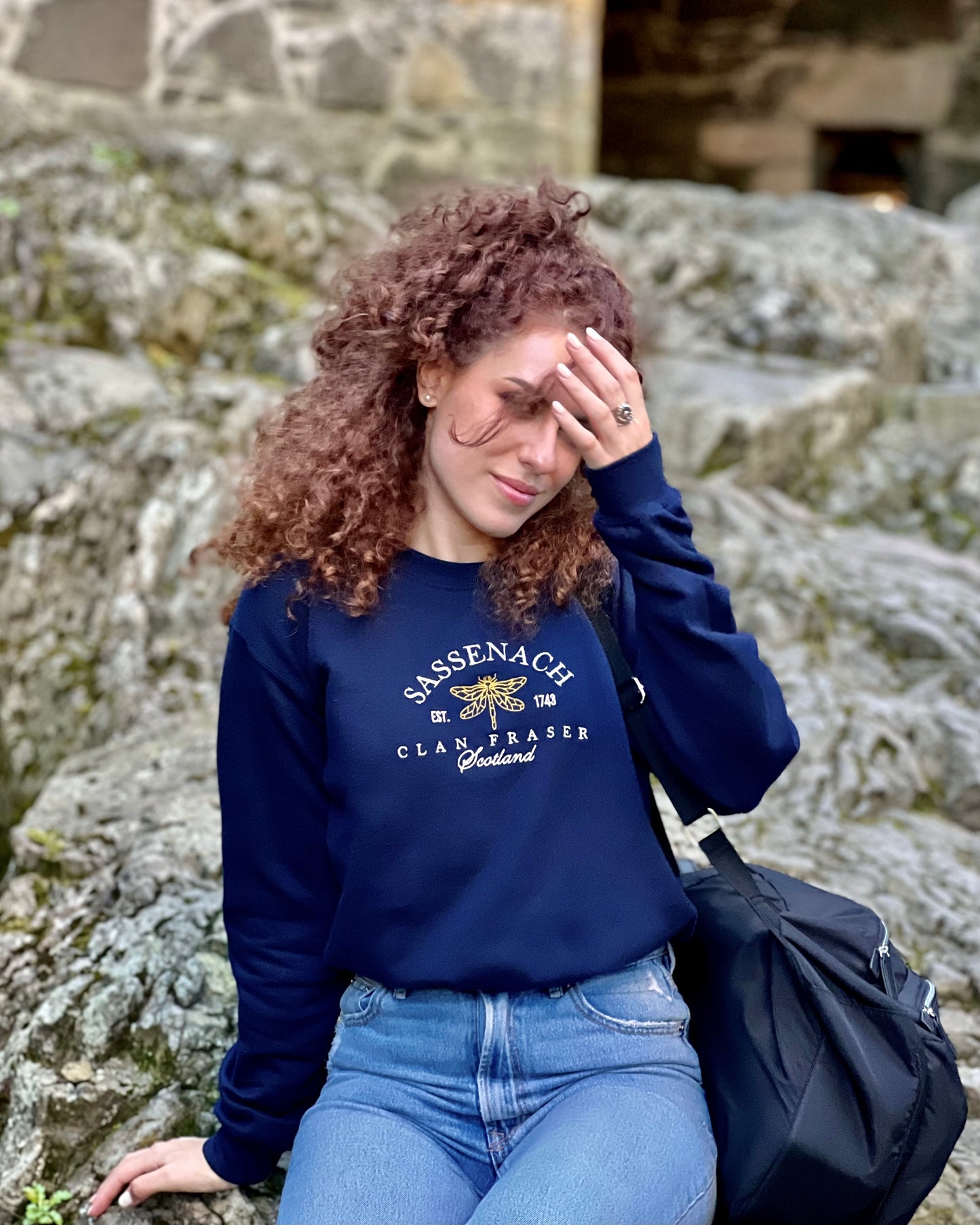 Sudadera estándar Sassenach Outlander bordada