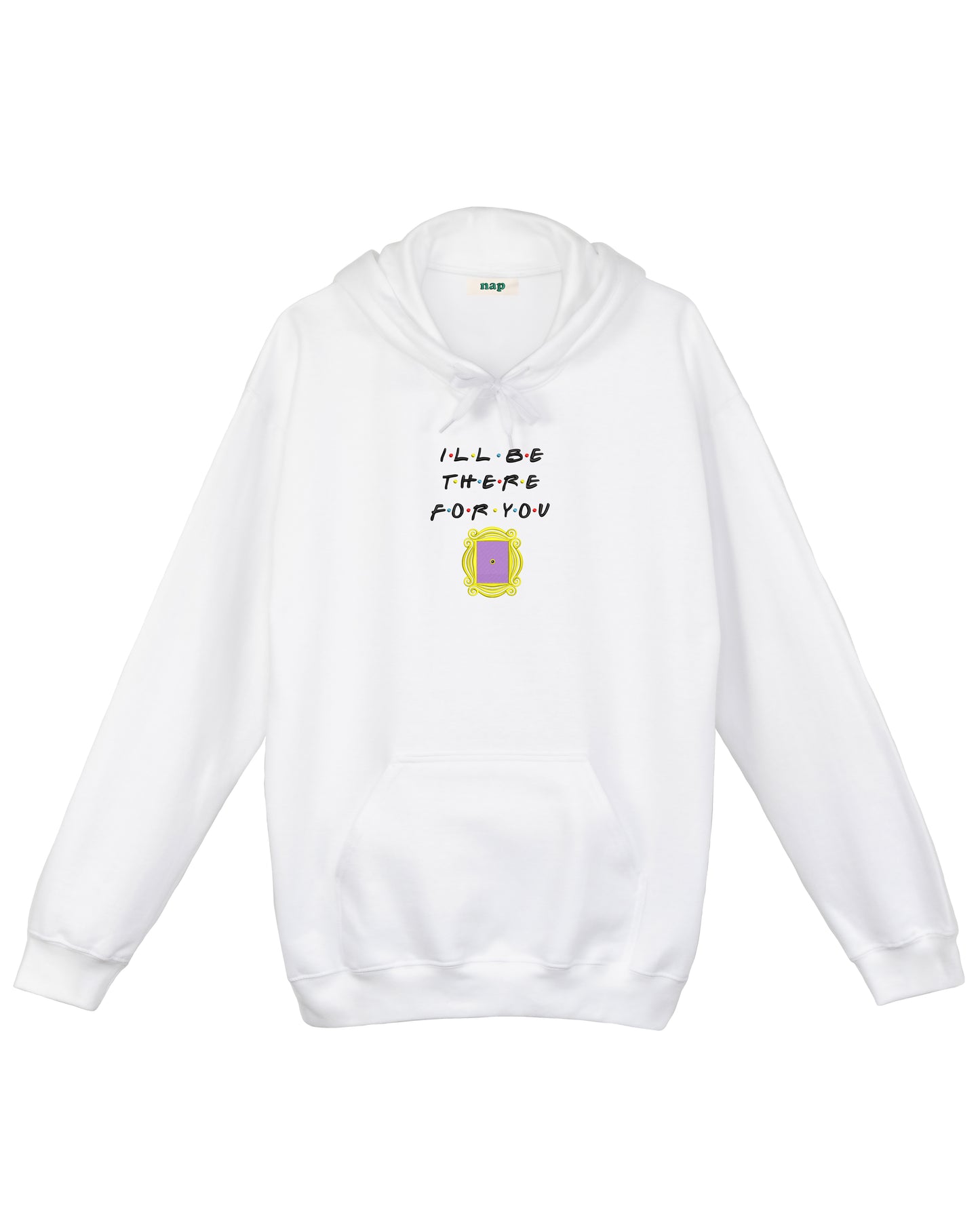 Sudadera estándar Friends Mirilla I'll Be There For You bordada