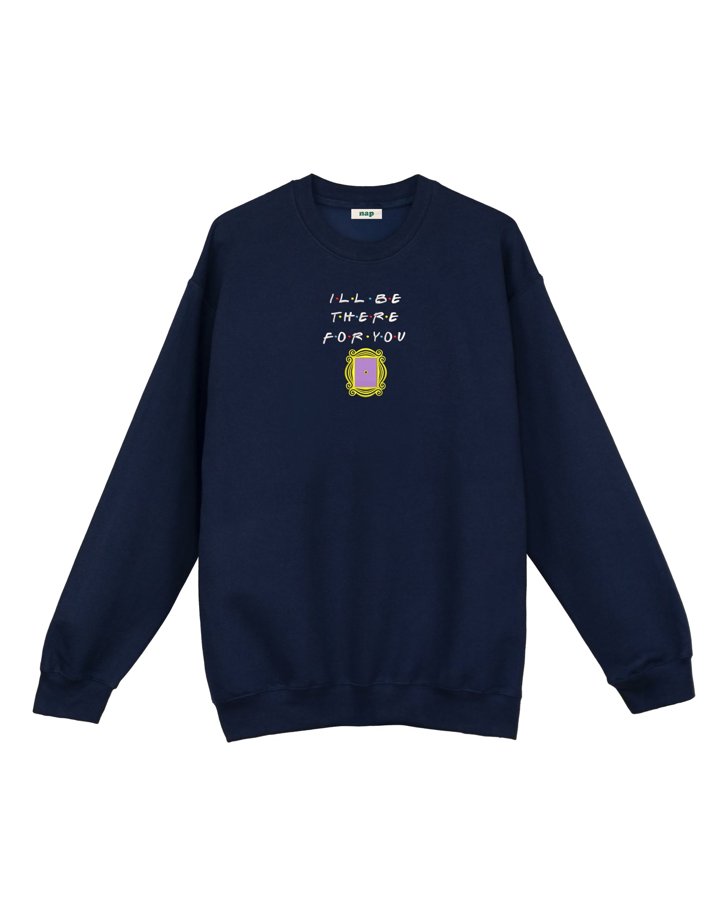 Sudadera estándar Friends Mirilla I'll Be There For You bordada