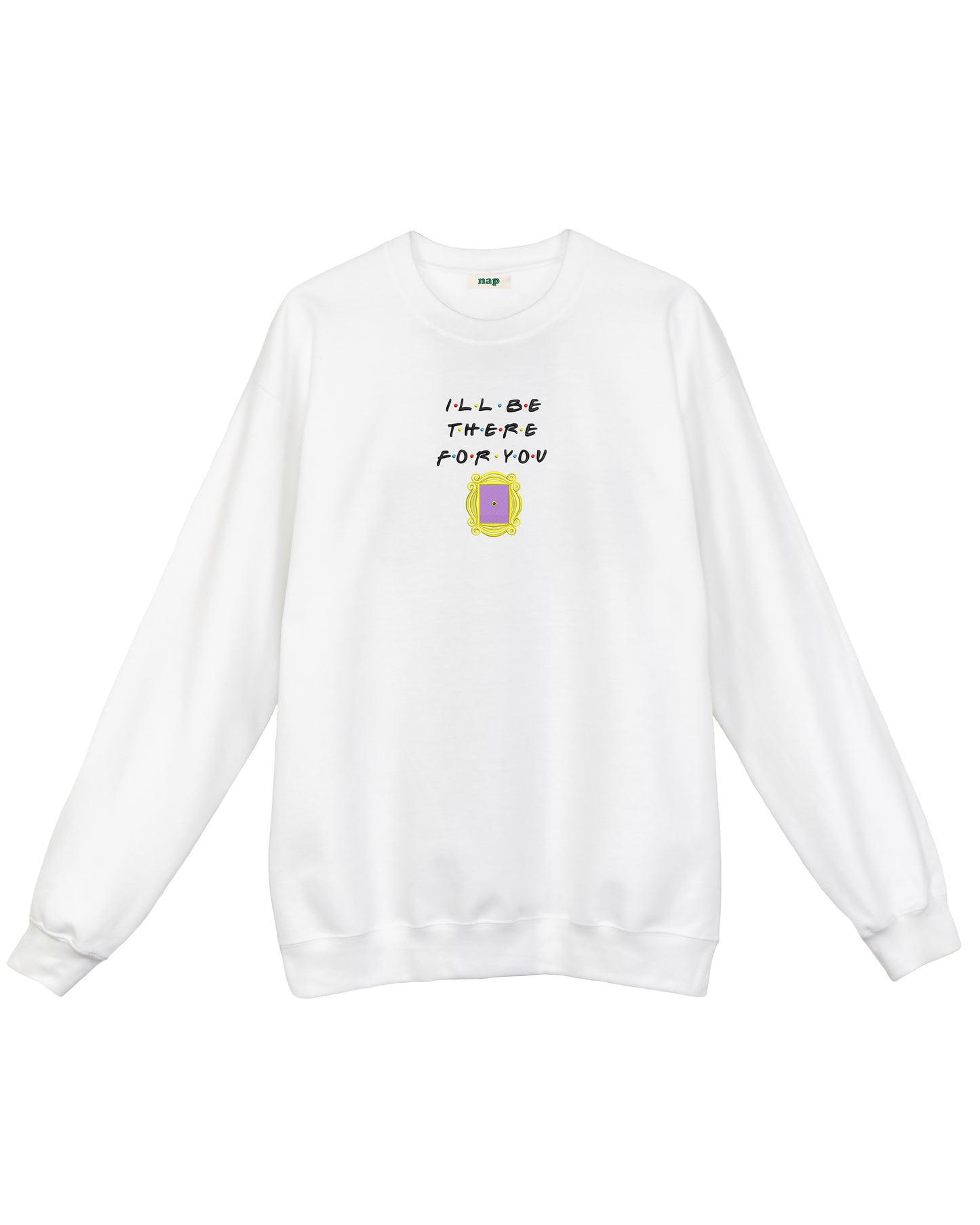 Sudadera estándar Friends Mirilla I'll Be There For You bordada