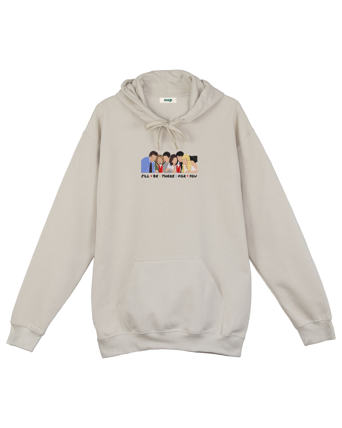 Sudadera estándar Friends ilustración bordada