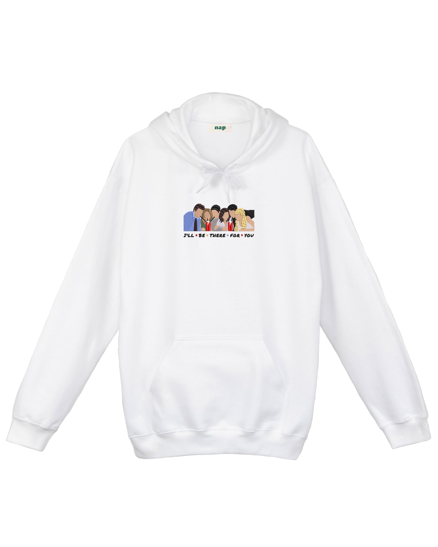 Sudadera estándar Friends ilustración bordada