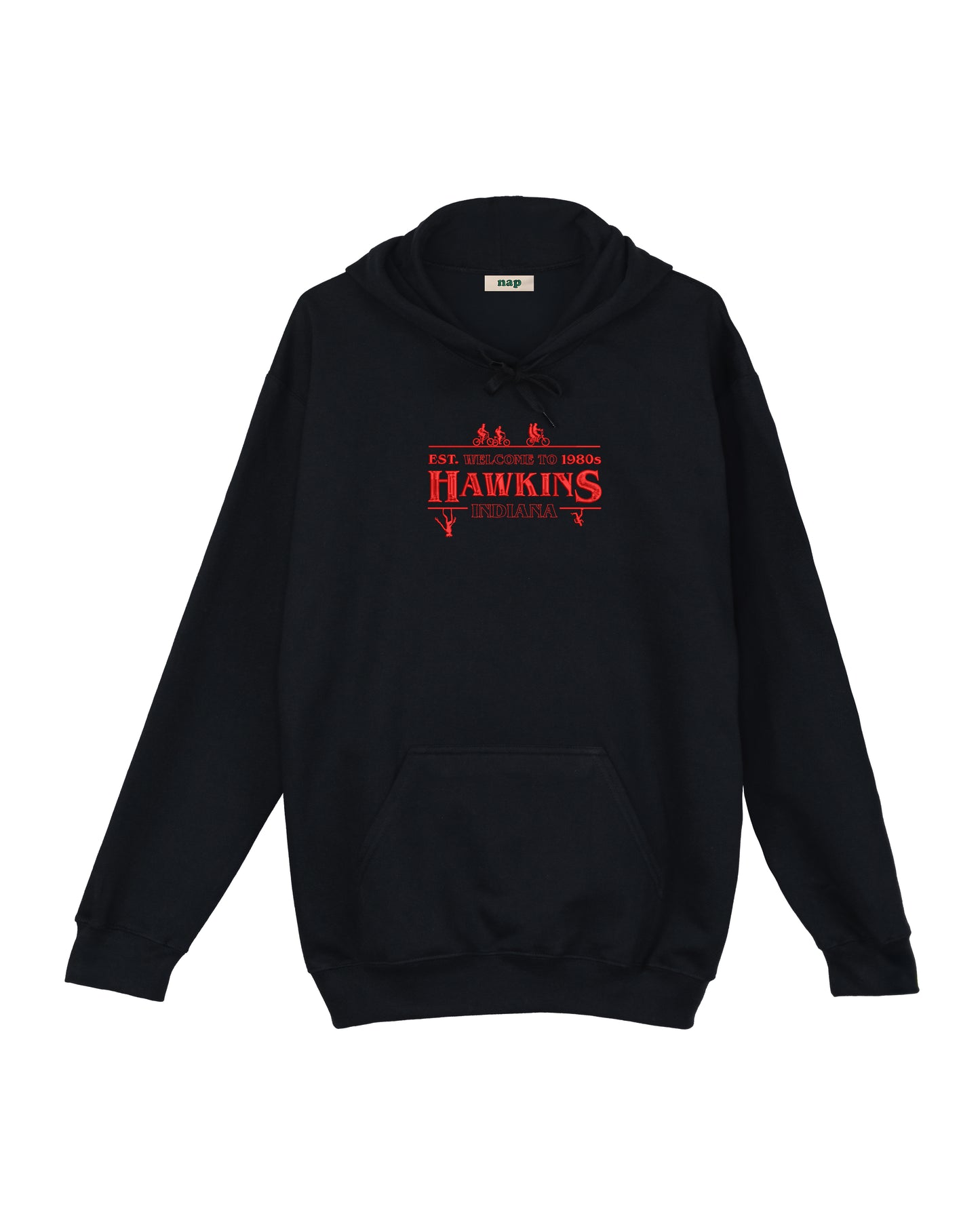 Sudadera estándar Hawkins Stranger Things bordada