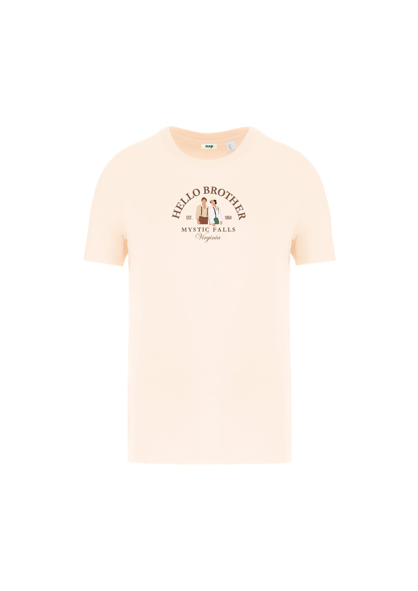 Camiseta estándar Hello Brother The Vampire Diaries estampada