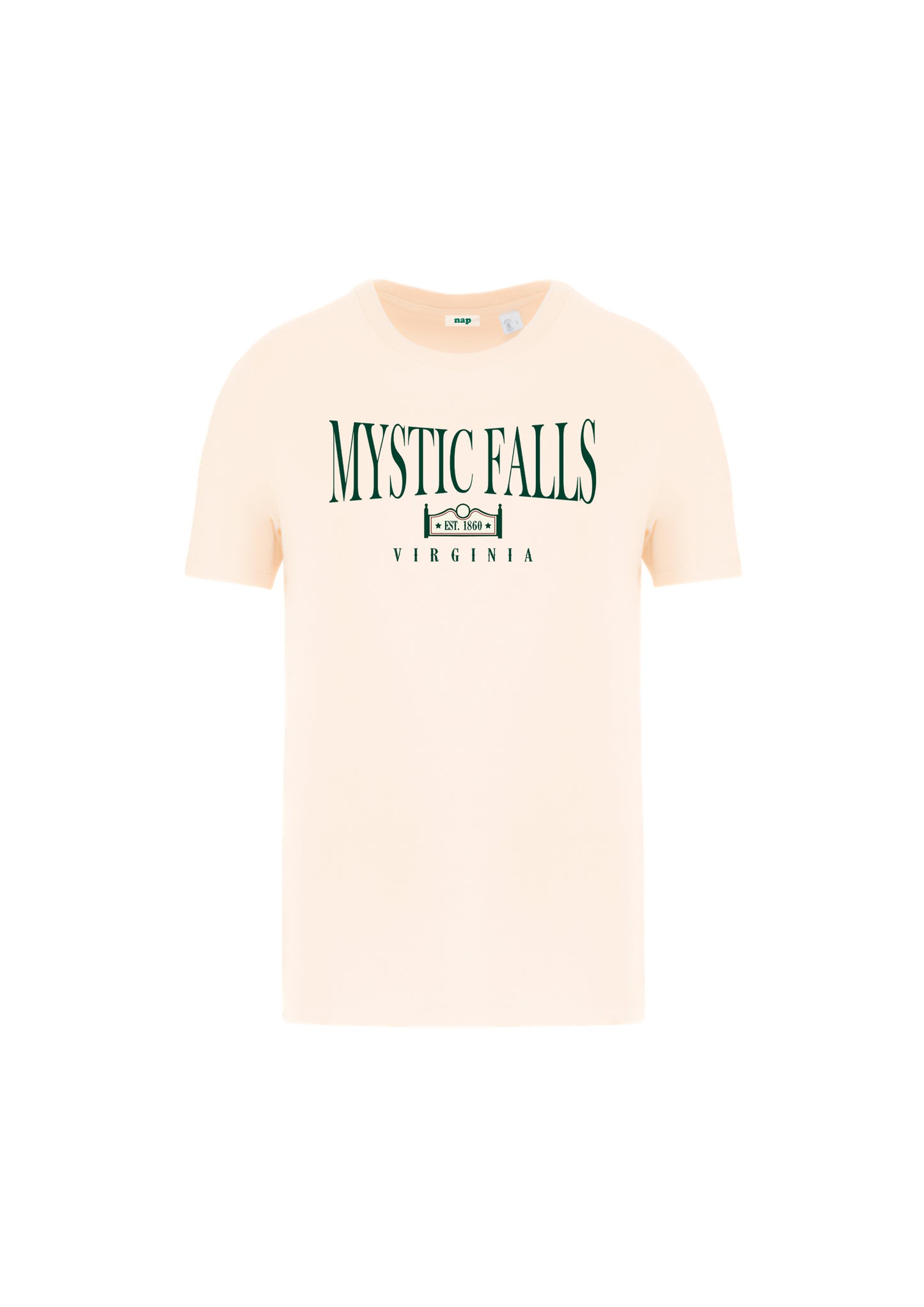 Camiseta estándar Mystic Falls The Vampire Diaries estampada