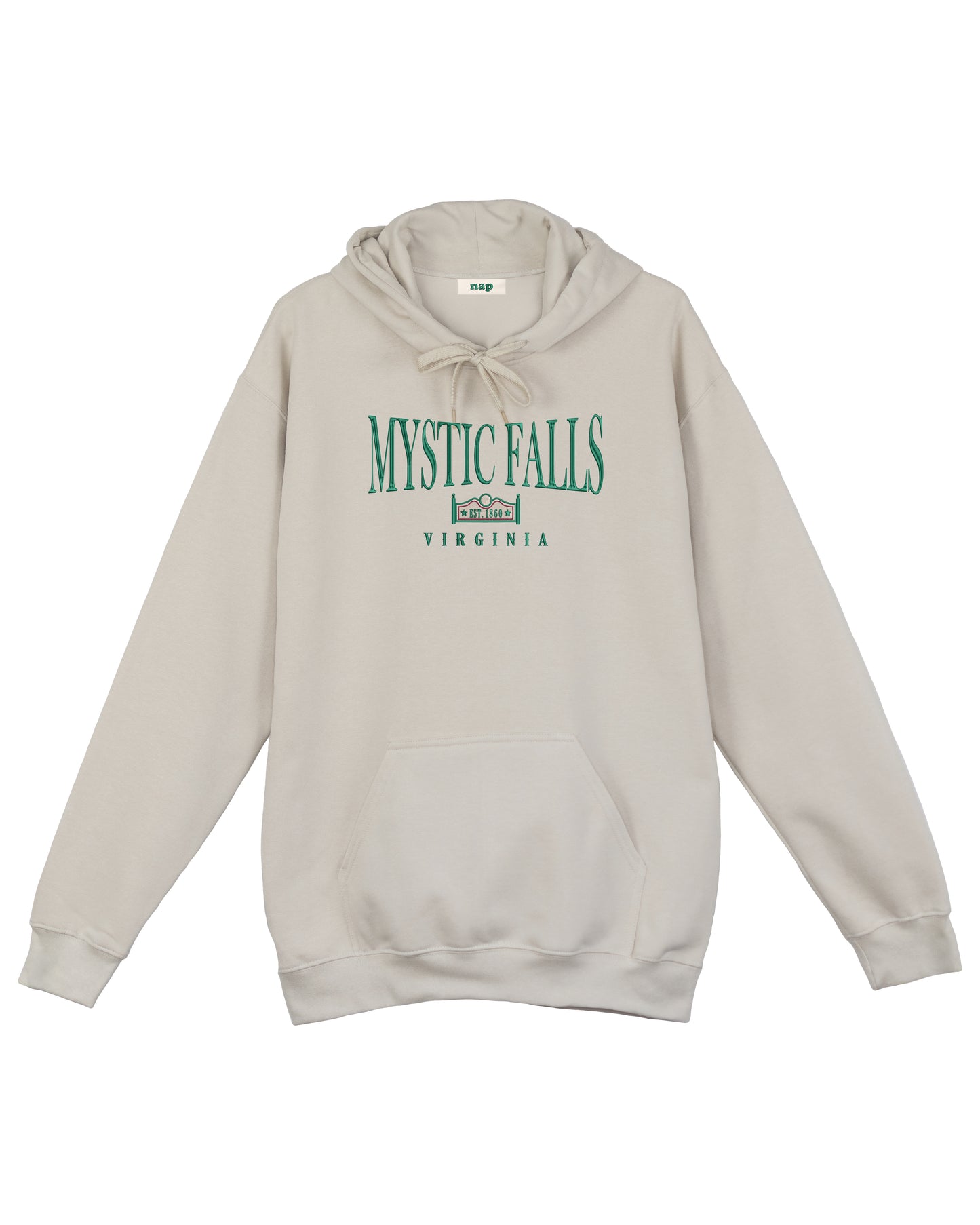Sudadera estándar Mystic Falls The Vampire Diaries bordada