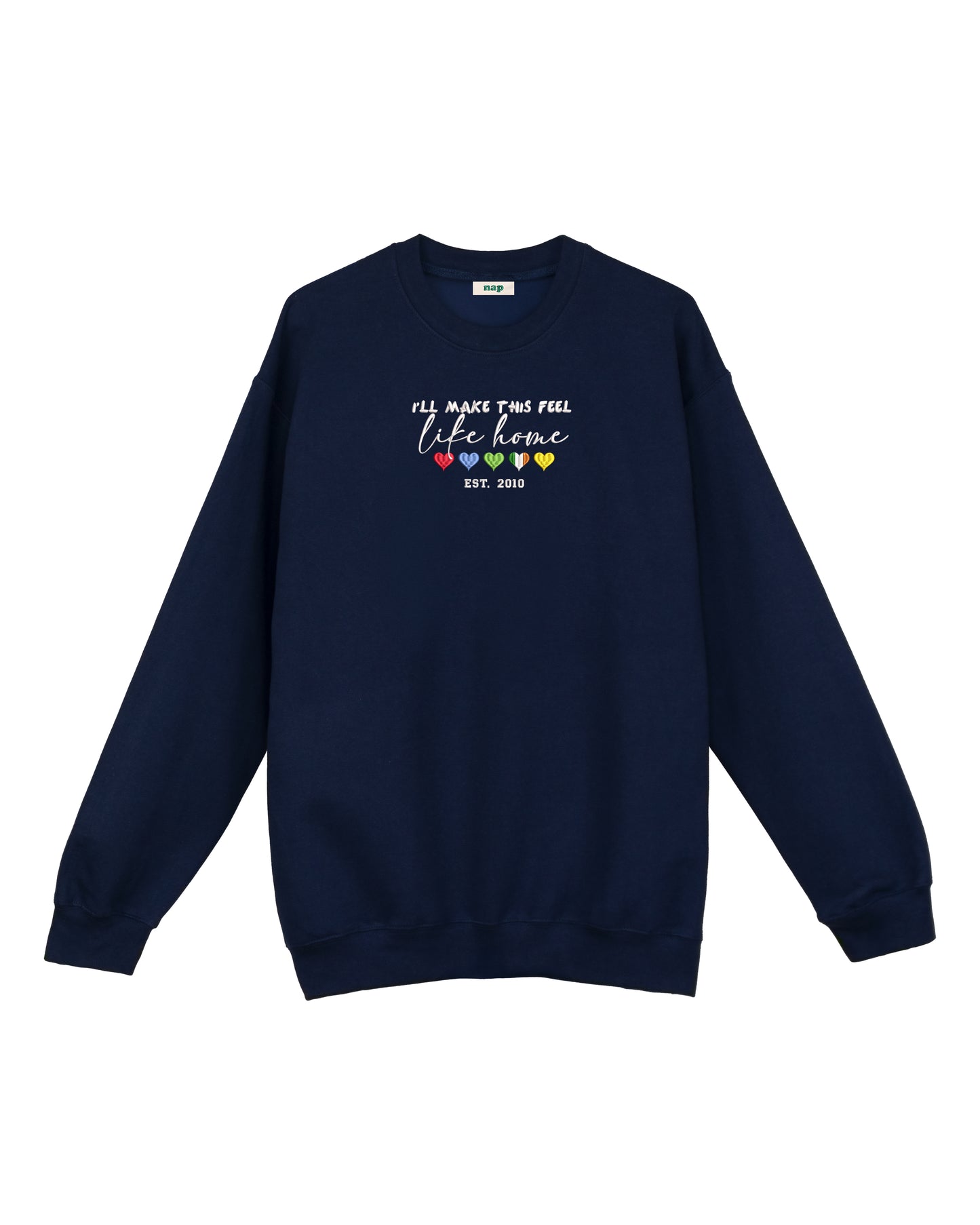 Sudadera estándar One Direction 1D Home bordada