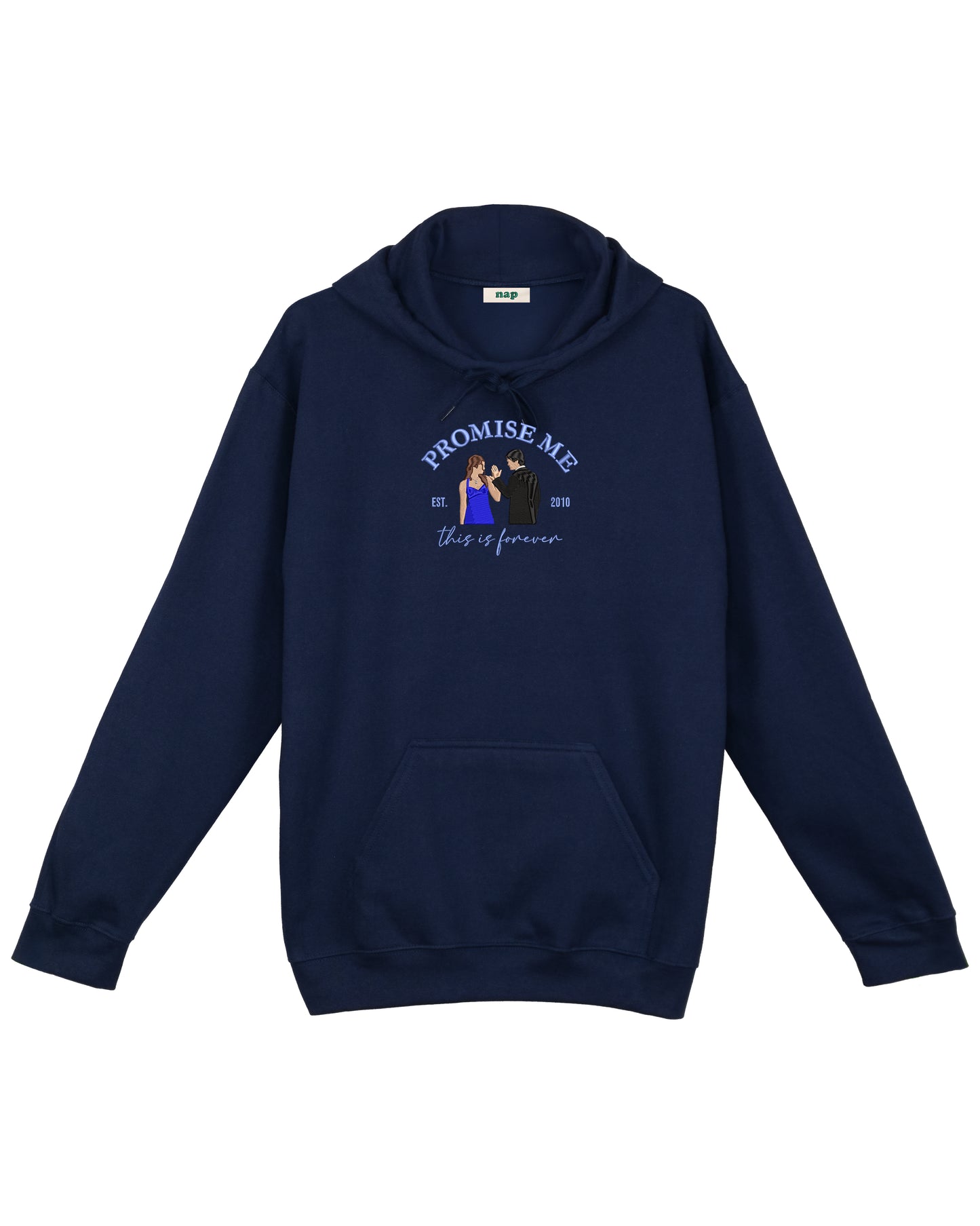 Sudadera estándar Damon Salvatore Elena Gilbert Delena bordada