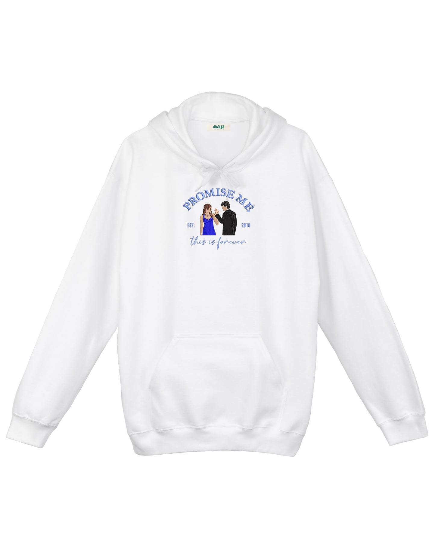 Sudadera estándar Damon Salvatore Elena Gilbert Delena bordada