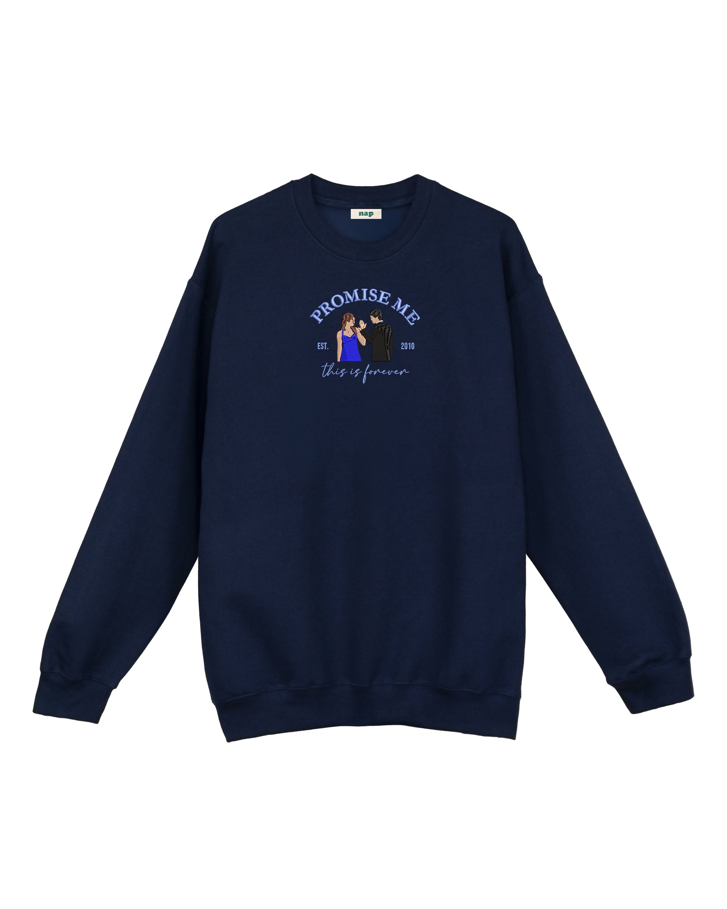 Sudadera estándar Damon Salvatore Elena Gilbert Delena bordada