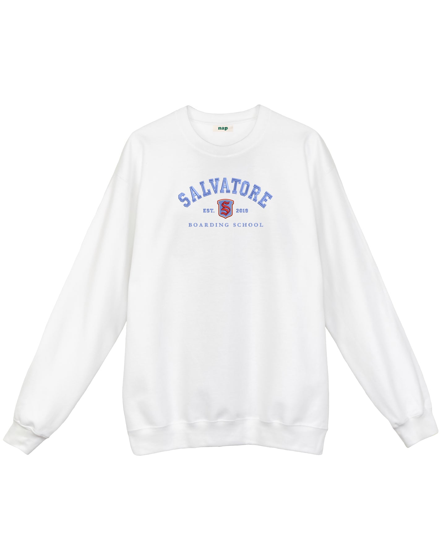 Sudadera estándar Salvatore Boarding School The Vampire Diaries bordada