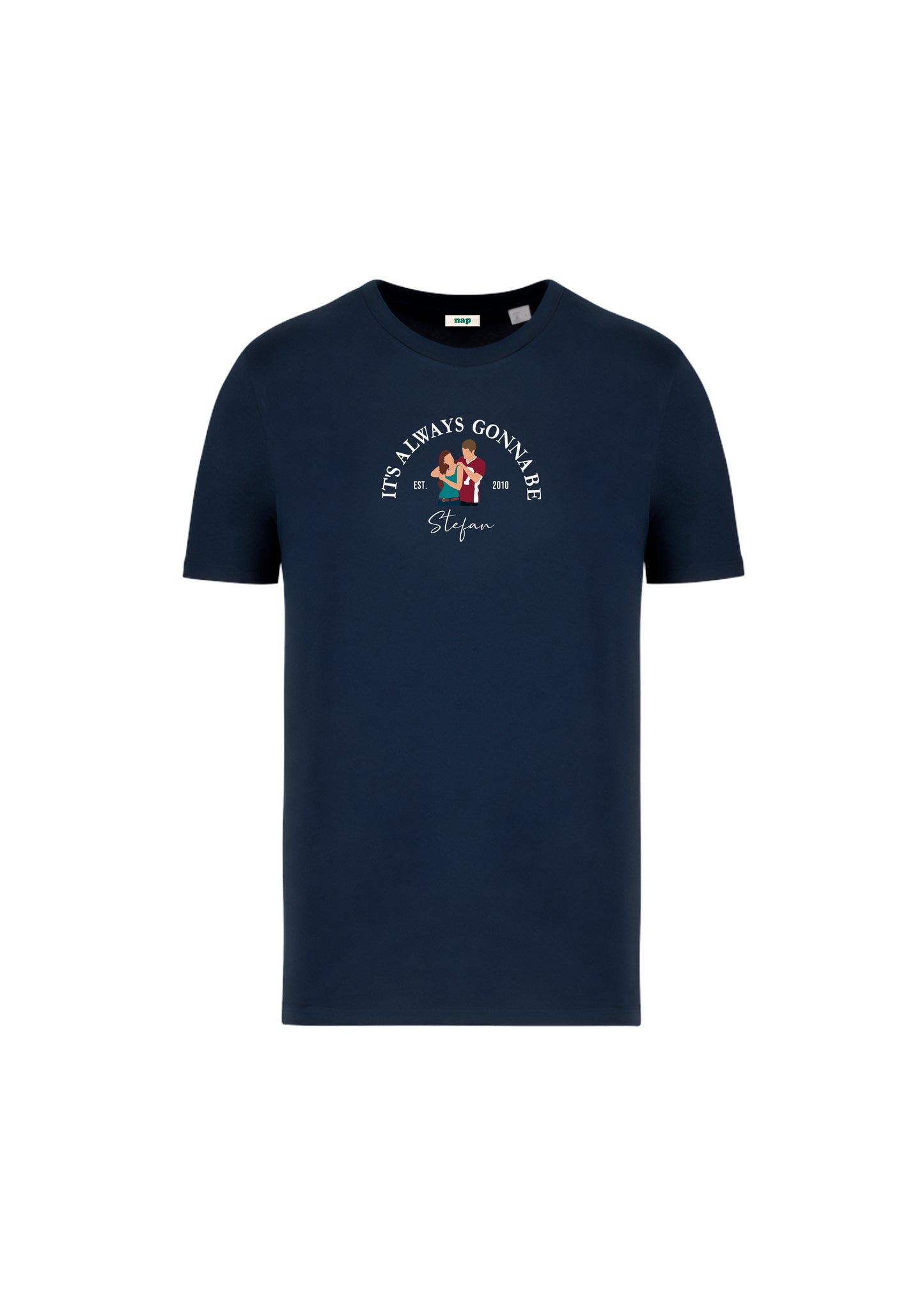 Camiseta estándar Stefan Salvatore Elena Gilbert estampada