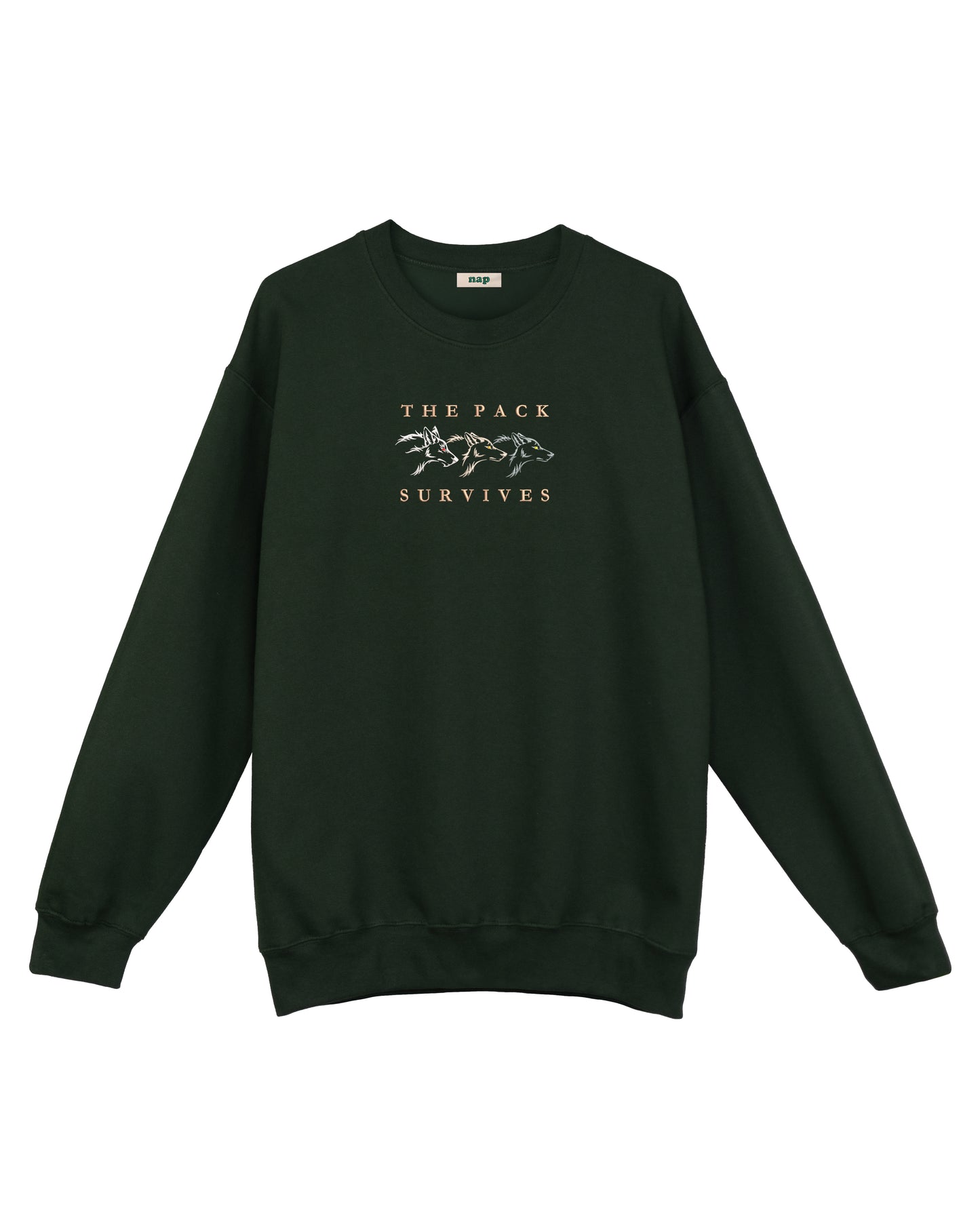 Sudadera estándar The pack survives Stark Juego de Tronos bordada