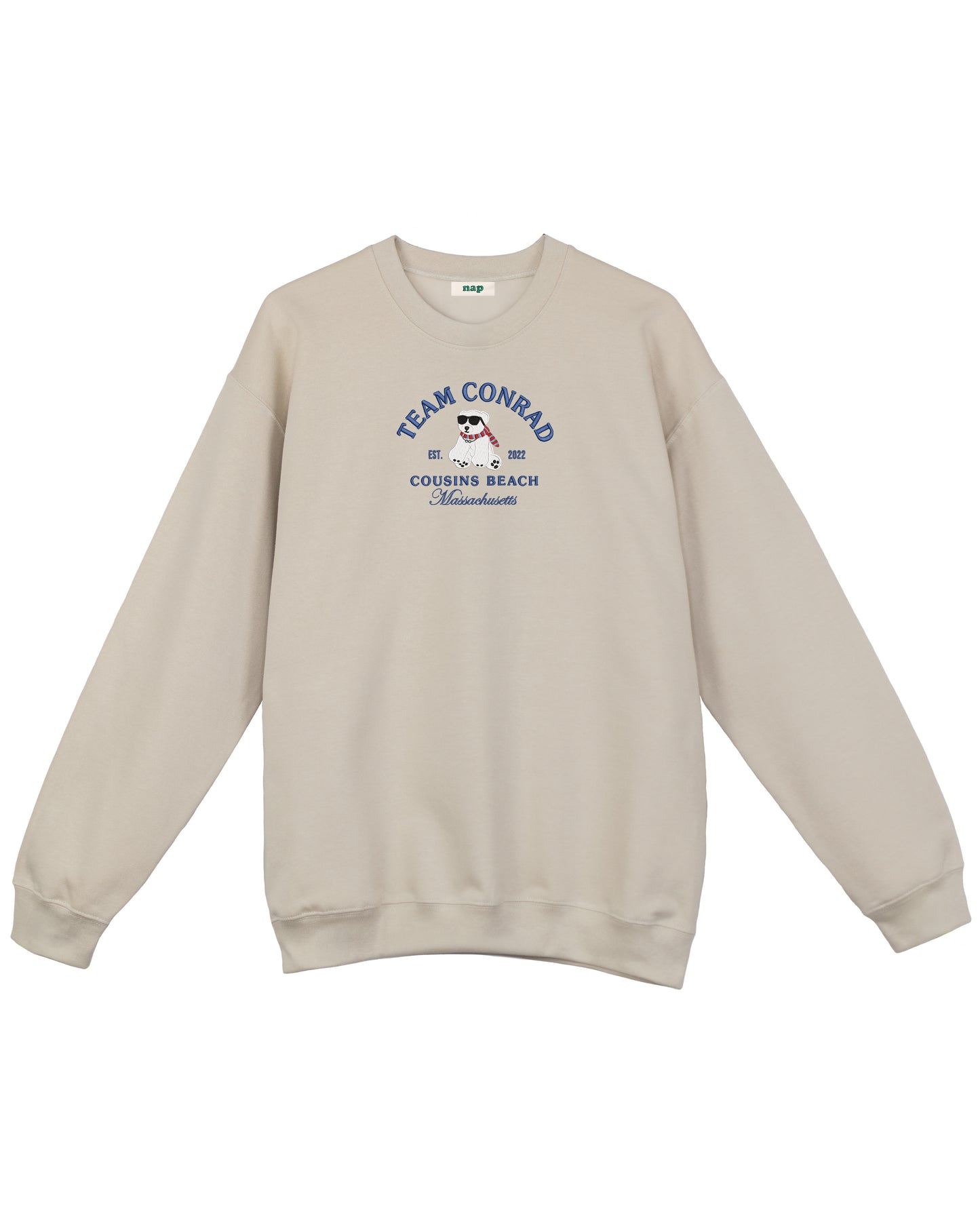 Team Conrad – Besticktes Standard-Sweatshirt „The Summer I Turned Pretty“