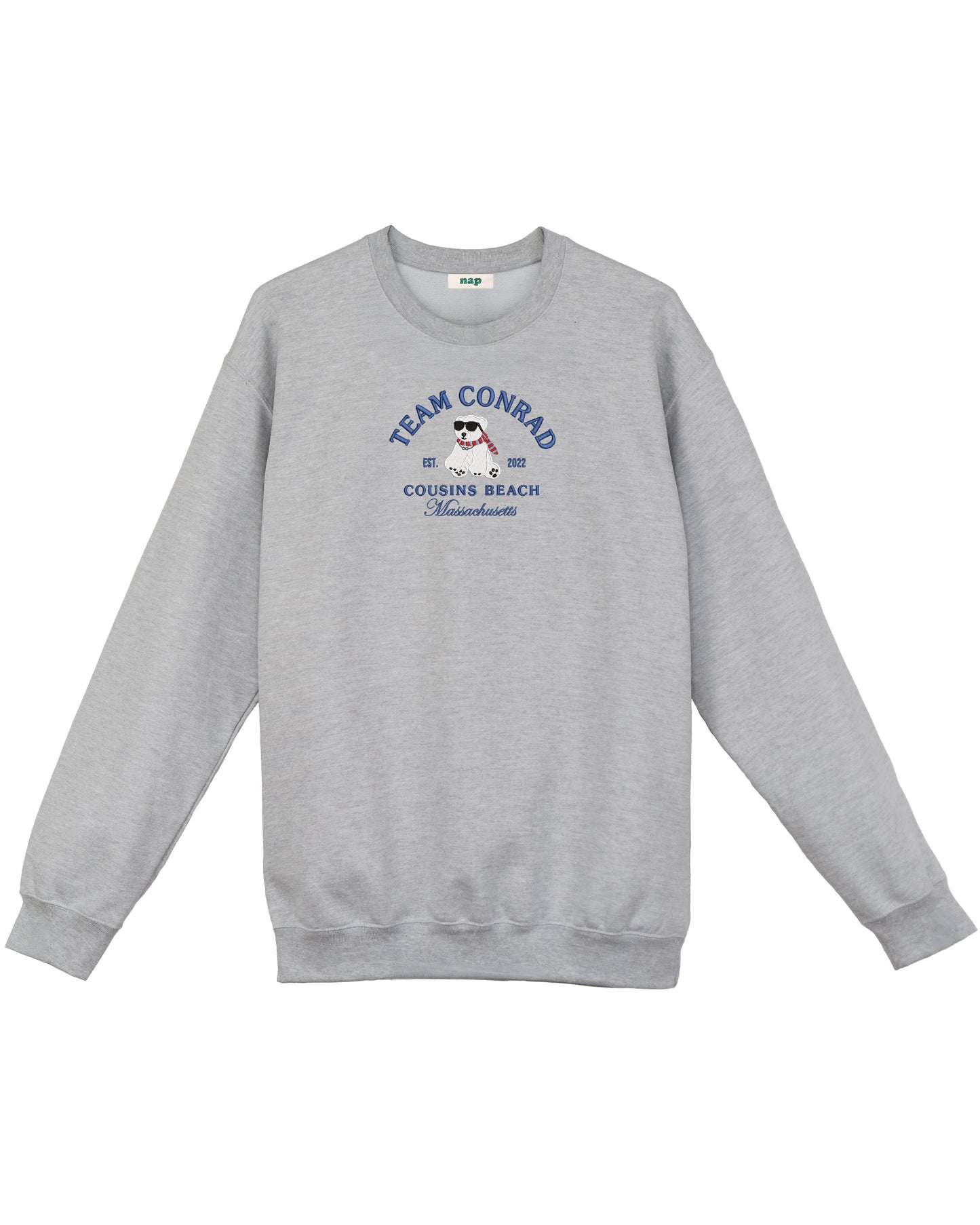 Team Conrad – Besticktes Standard-Sweatshirt „The Summer I Turned Pretty“
