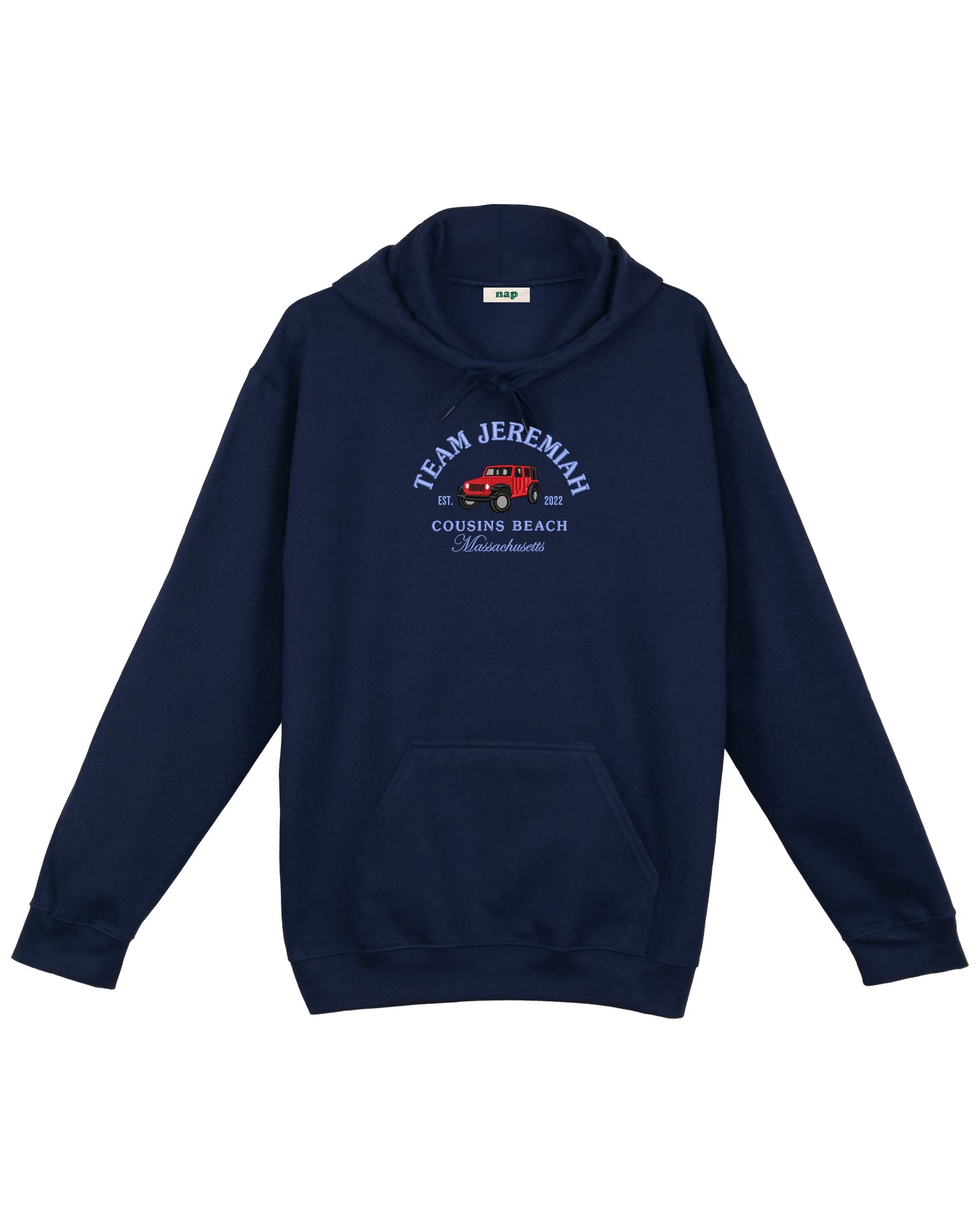 Team Jeremiah – Der Sommer, in dem ich hübsch wurde – Besticktes Standard-Sweatshirt