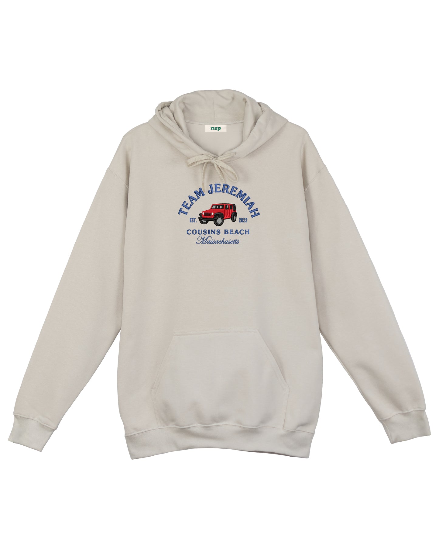 Team Jeremiah – Der Sommer, in dem ich hübsch wurde – Besticktes Standard-Sweatshirt