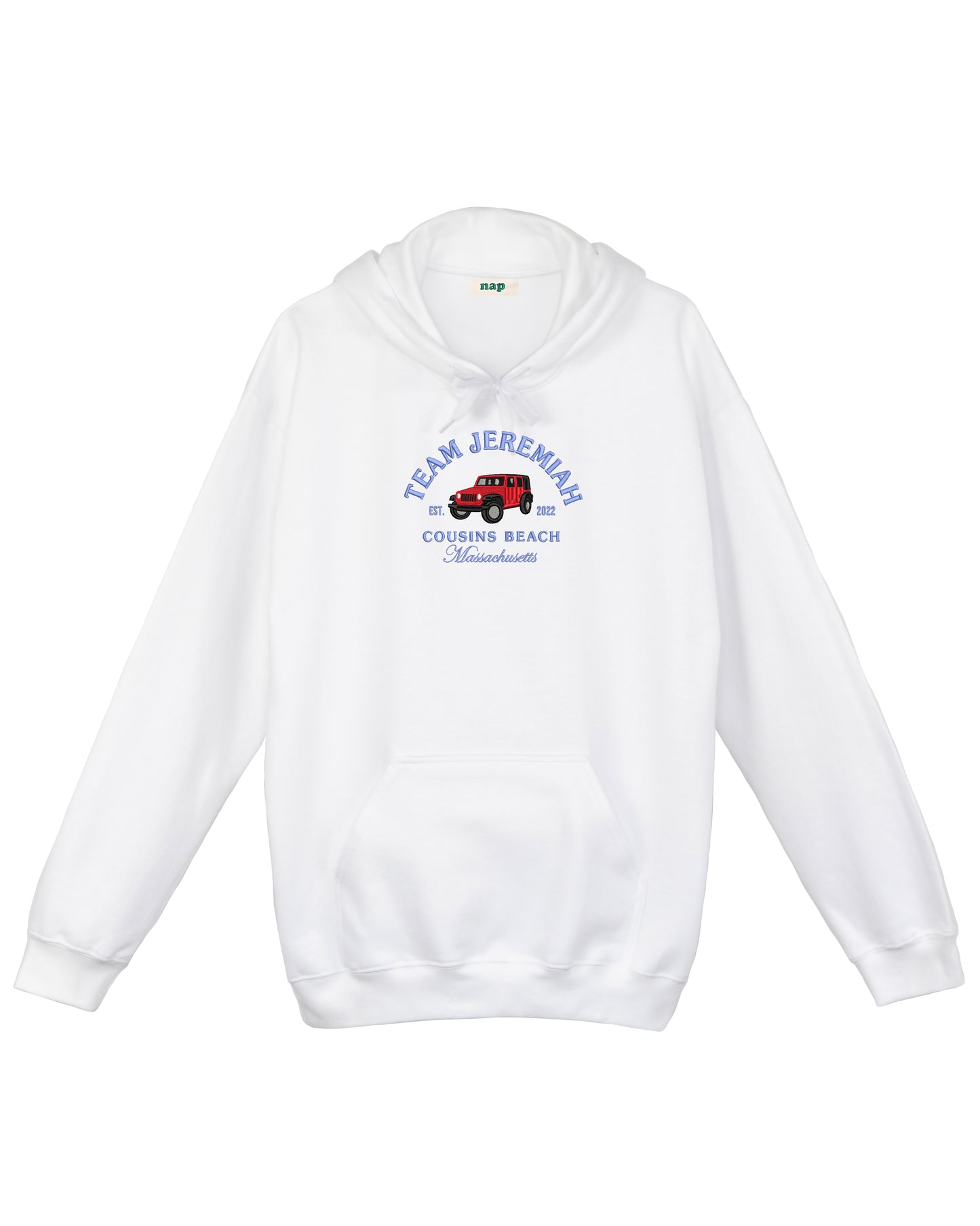 Team Jeremiah – Der Sommer, in dem ich hübsch wurde – Besticktes Standard-Sweatshirt