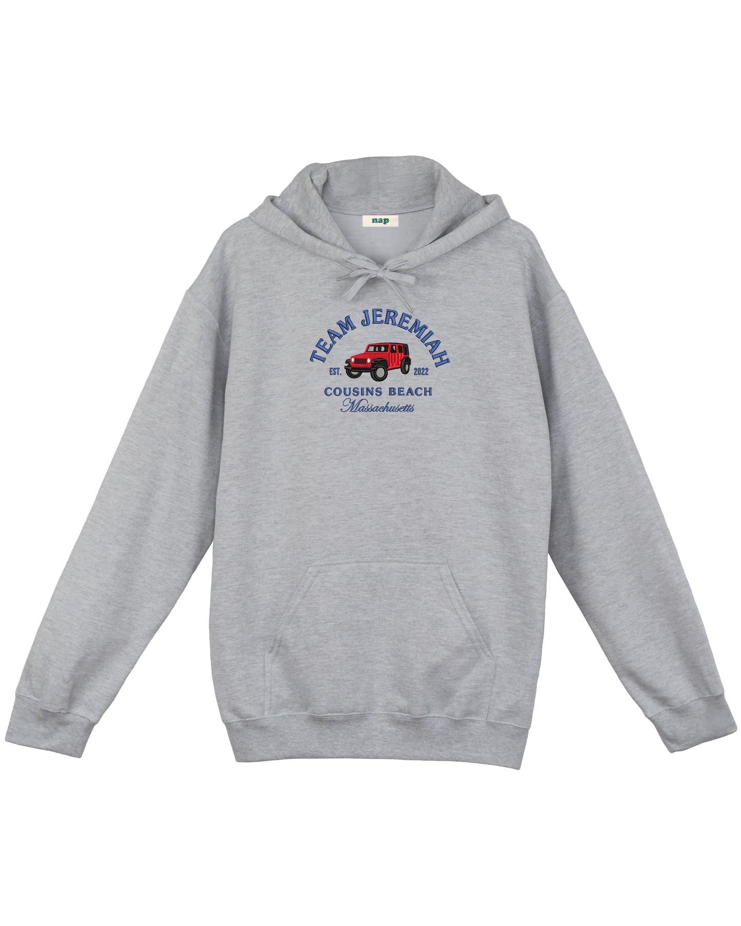 Team Jeremiah – Der Sommer, in dem ich hübsch wurde – Besticktes Standard-Sweatshirt