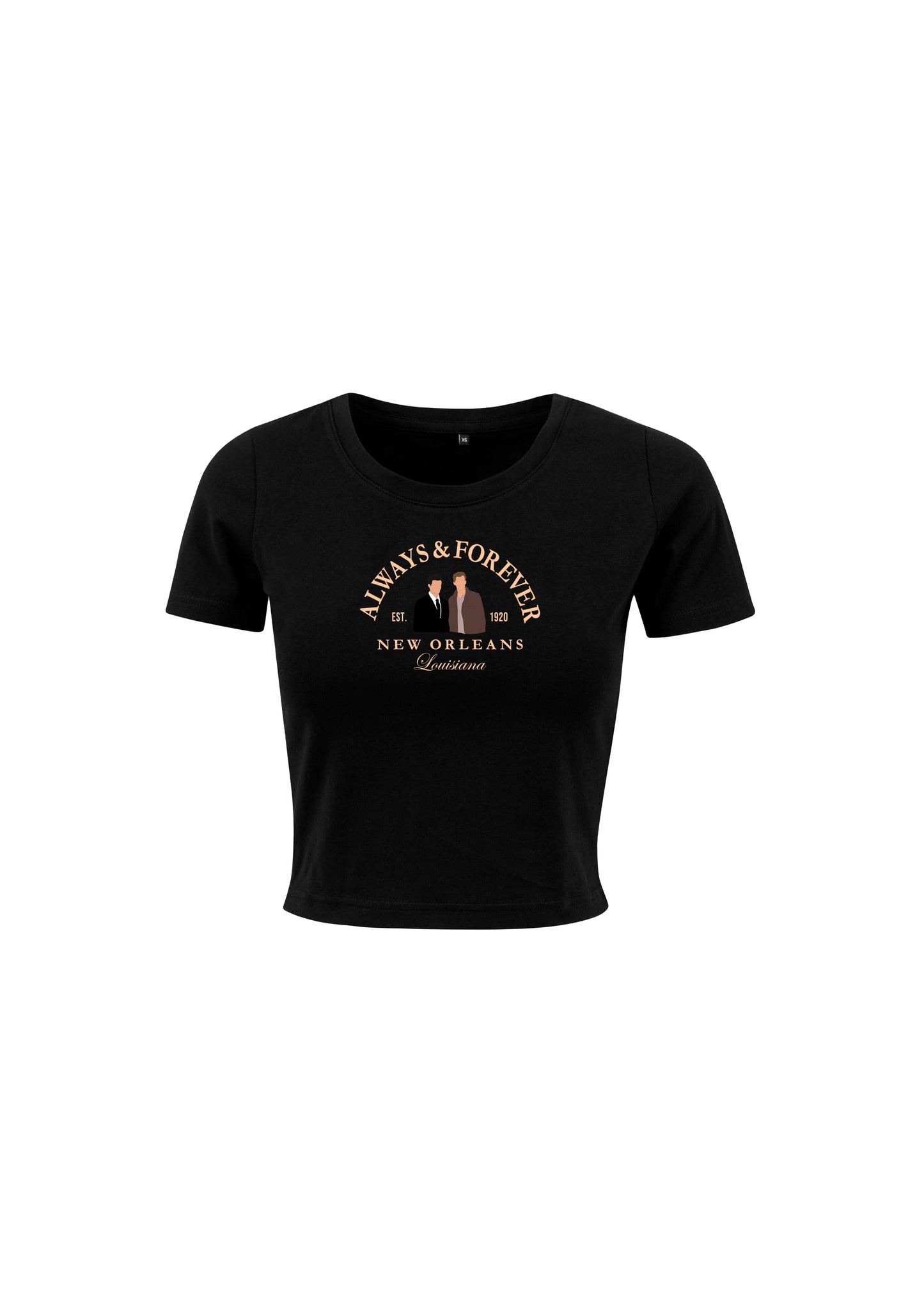 Camiseta cropped Always and Forever The Originals