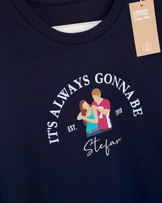 Camiseta estándar Stefan Salvatore Elena Gilbert estampada