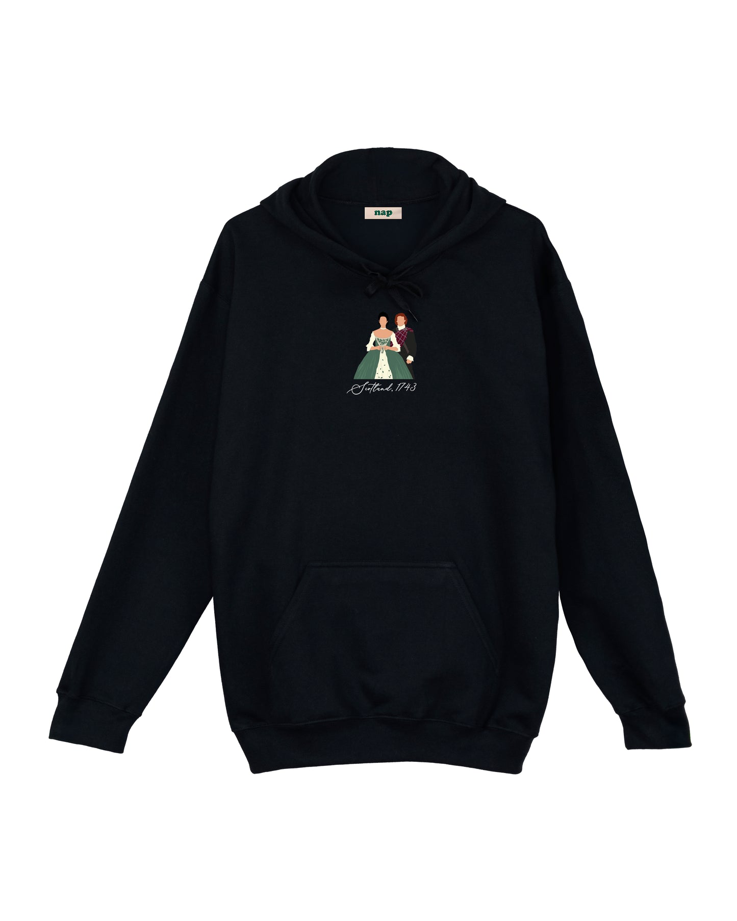 Sweat-shirt standard brodé Jamie et Claire Outlander