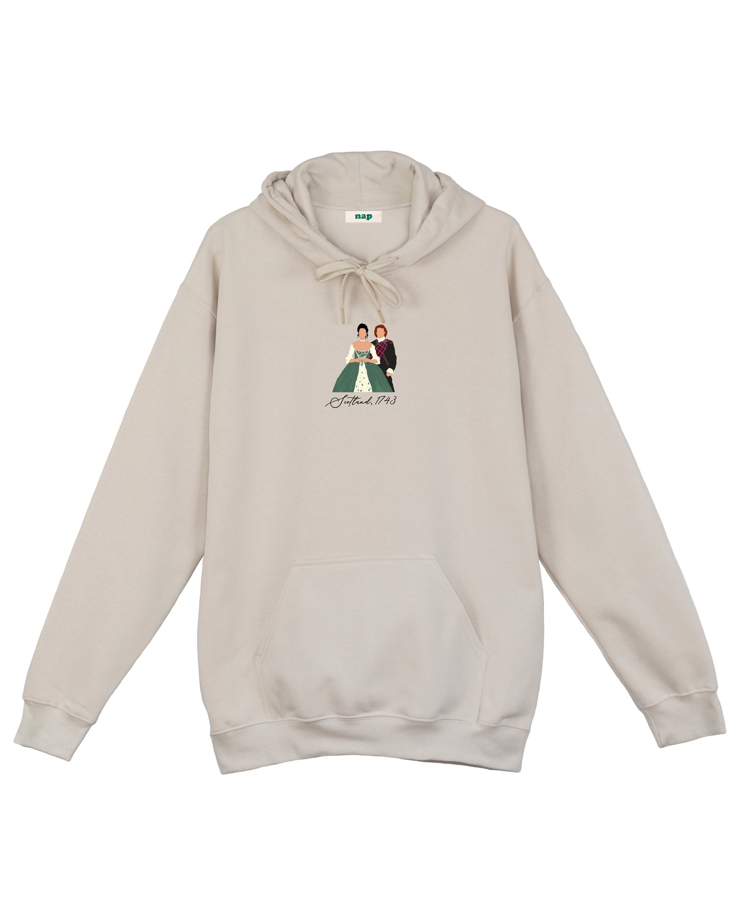 Sweat-shirt standard brodé Jamie et Claire Outlander