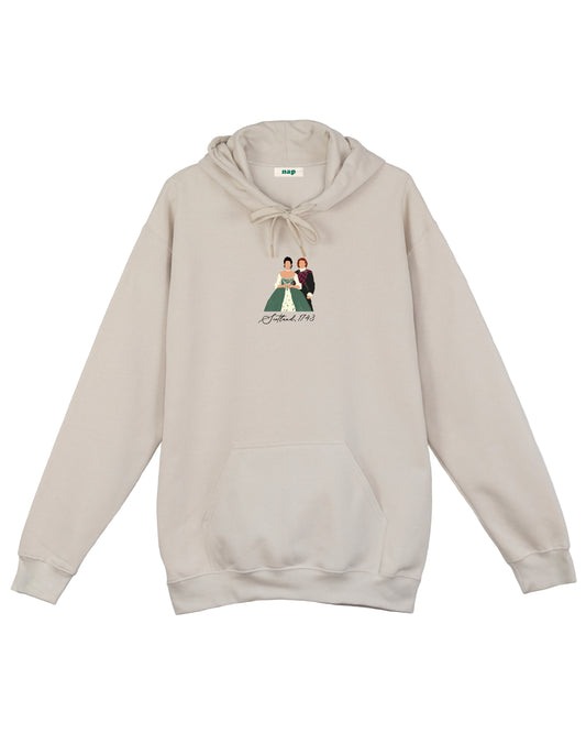 Sudadera estampada Outlander Jamie y Claire Boda Scotland 1743