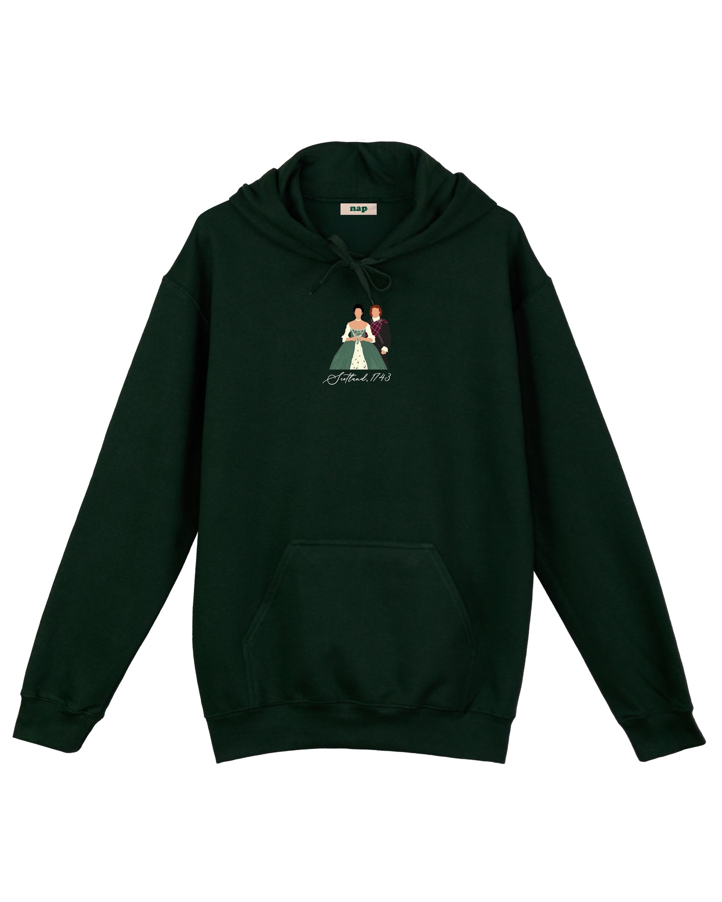 Sweat-shirt standard brodé Jamie et Claire Outlander